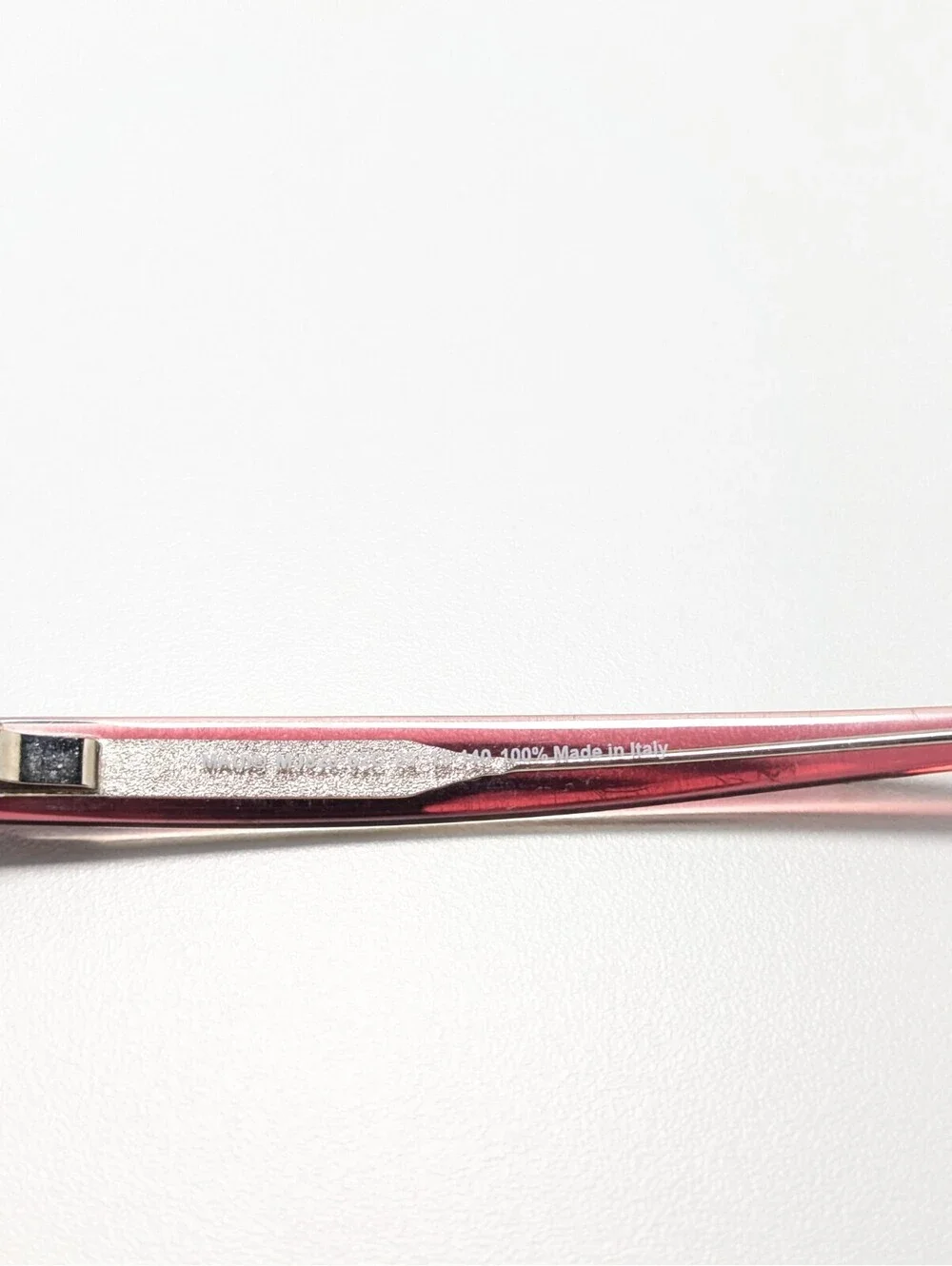 Maui Jim MJ828-520 Mariana Pink Gradient Red Rose Oval Sunglasses 55-18-140